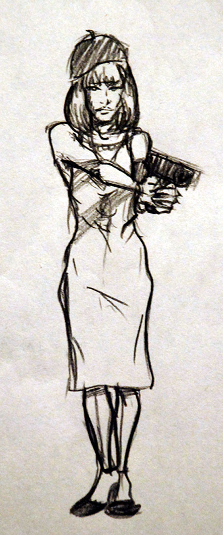 James Bond Girl Photo And Artwork The Drawing Club