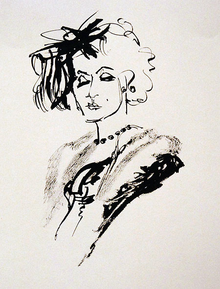 Cruella De Vil theme photo and artwork – The Drawing Club